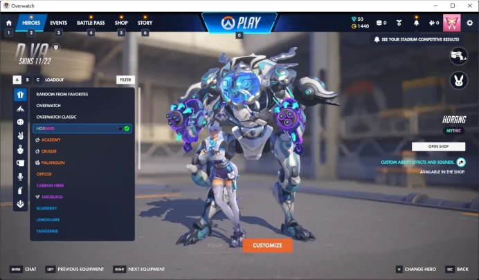 OVERWATCH CHAMPION SSERIES AWAY / MERCY / Full Mail Access / see the picture / Please Read Description  / iksuq