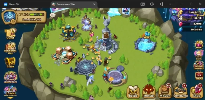 ASIA|Lv 26|Fresh Starter| Teshar | 2K Crystal + 160 11 YS Scroll + 107 M Scroll |Hive|Check SS(SWR1148)