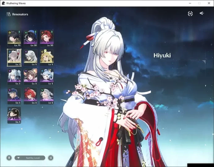 SEA | UL 46 | 121 Lustrous Tide | 1 Limited | Hiyuki R4 + Sign | Data Bank Lv 26 | MC Female | Log Kuro | Check SS (WW3268)
