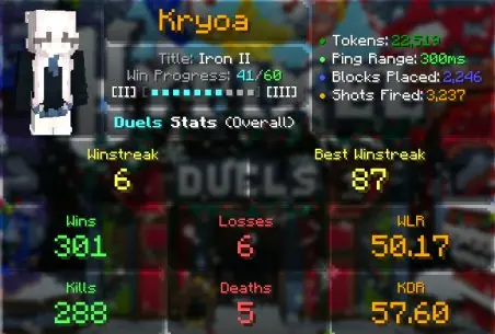 MC32 Hypixel | MVP++ STATS