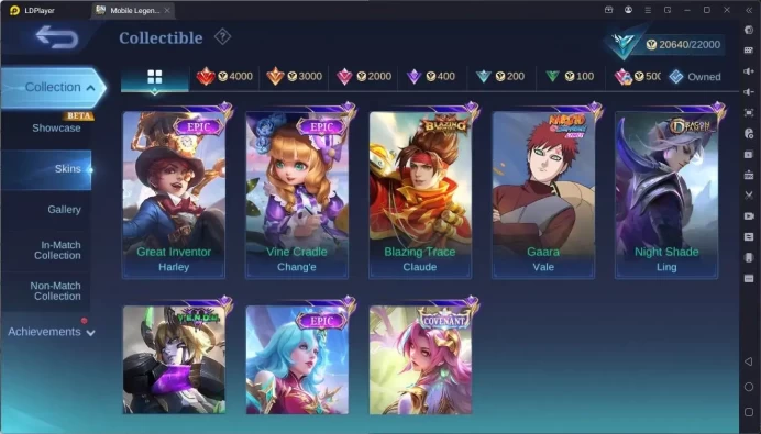 GLOBAL Hero 66 Skin 98|Luckybox karrie|Convenant Bened|9th Fanny|Spongebob Cyclops|Naruto Vale and etc|Seasoned|Check SS ML1858B