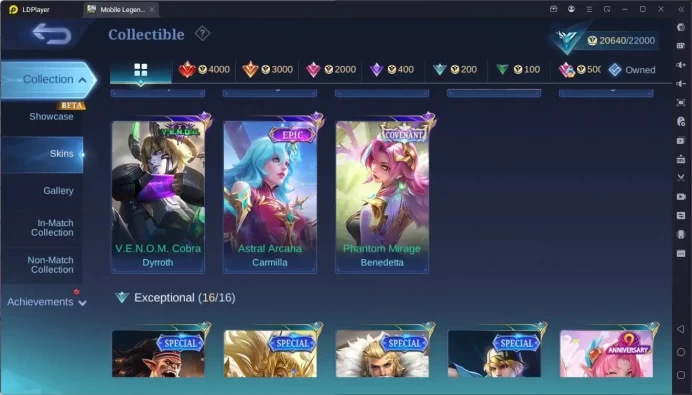 GLOBAL Hero 66 Skin 98|Luckybox karrie|Convenant Bened|9th Fanny|Spongebob Cyclops|Naruto Vale and etc|Seasoned|Check SS ML1858B