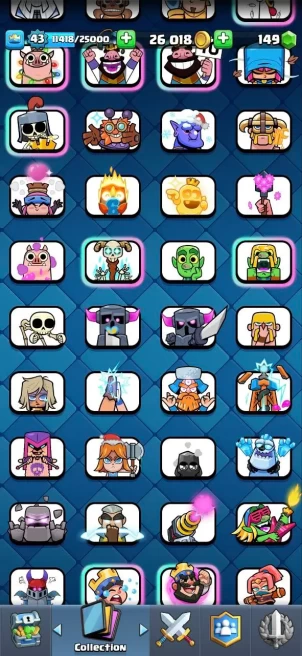 (KT 14)(XP 43)(117 CARD )(GOOD EMOTE)(8 SKIN TWOER)(LIFTIME  WARANTY)(C.N 50P GEM)