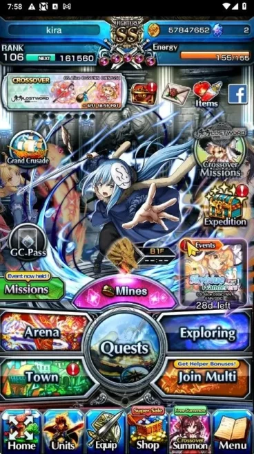 Global|Rank 106|18 Ascend+6 TW|[Emiya,Marisa,Chloe,Saber,NF Mira,Shizu]+TW,S Miyu,Hazuki,LuvRin|Lpot 239|(GS2532)