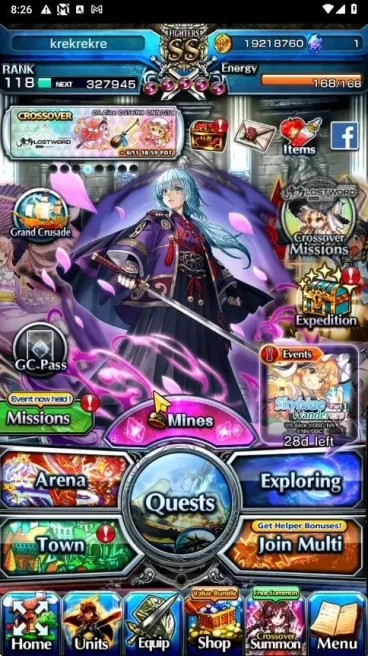 Global|Rank 118|25 Ascend+4 TW|[RR Rimuru,DLS Rimuru,Shuna,Shishio]+TW,M Mikasa,Kirisame,Oikatzo,Chloe|Lpot 282|(GS2535)
