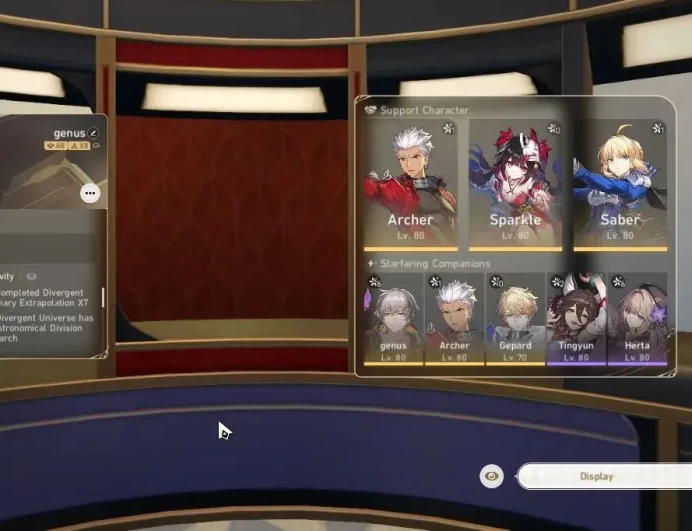 Asia|TL 70|Archer Prem Team|10 Limited|[ArcherE1,SaberE1,Dante]+Sign,Yao Guang,Sparkle,Huohuo,Fugue,Etc|Take Mail|(HSR6926)