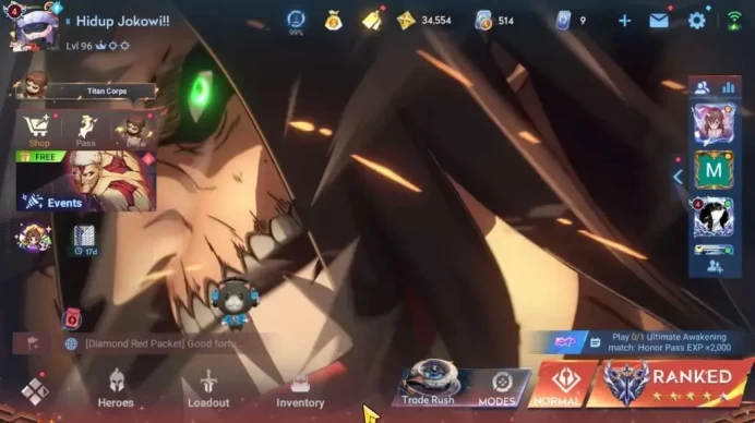 Hero111 Skin75|Blessed Luban No.7,Sanxingdui Hou Yi,Fox Spirit Arli,Legend Angela,GM Gun&Mo,14 Epic Skin,Etc|CheckSS(HOK1993)