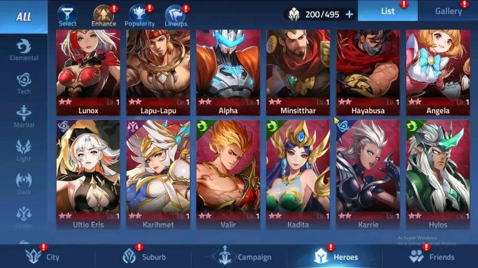 SERVER 70488 | LVL 240 | 262M POWER | 17 AWAKEN | 1UR HEARTCORE ANGELA | CAMPAIGN 62-1 | VIP 10 | CEK SS | MLA020B