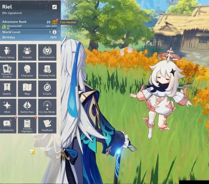 ASIA|STARTER|AR 25|2 Limited+20(*4Character)|Neuvilette,Navia|MC Male|Low Explore|TakeMail|(GI6126)