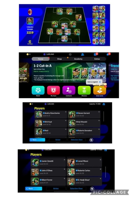 3219 Team Strength | Big time 110 messi | ios and android