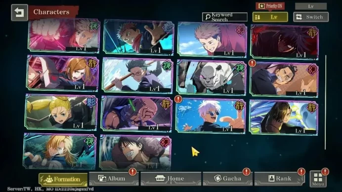 TW HK|Starter PR 2|45K Cube|14 SSR [Sorcerer Killer Toji,Strongest Blue Gojo,CEFB Yuji,ID Megumin]25 SSR Memo|Bilibili|JJK788