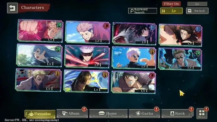 TW HK|PR 2|45K Cube|11 SSR [Sorcerer Killer Toji,Strongest Blue Gojo,CEFB Yuji,BBR Kamo,NB Yuji,Etc]19 SSR Memo|Bilibili|JJK789