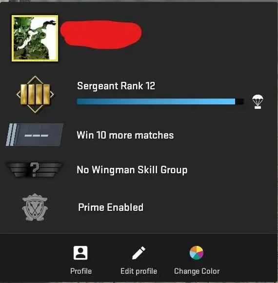 CS642 Prime Enabled, 51 Hours, FACEIT not Linked, Premier ready