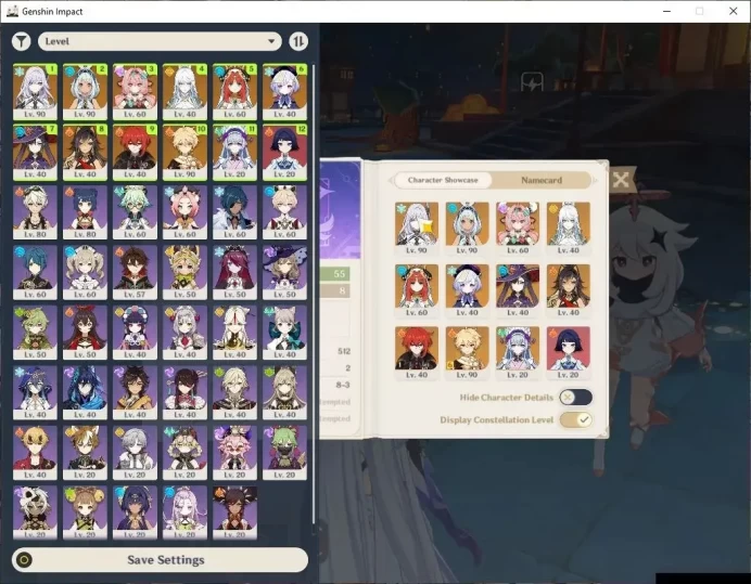 ASIA|AR 55|5 Limited+1(*5Weapon)|Zibai,Skirk,Mualani,Varesa,Nilou|IF 6|Reuni ON|All Unset|Mc Male|TakeMail|Check(GI6369)
