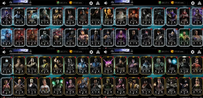 MKM40 ANDROID Account 250k souls Diamond characters 34 pcs 5 Ascension cards