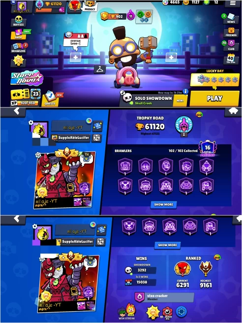 OP 2019  BS 61.1k TROPHY, SOLAR FAME 1,102/102 UNLOCKED,74HYPER CHARGED,7 MAXED,358 OP SKINS,1084 PINS,542 ICON,272 SPRAYS