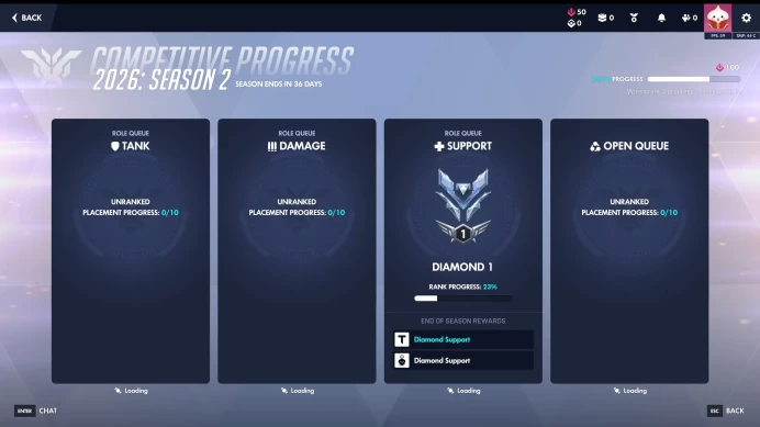 OW217//Account for smurf or beginner Diamond 1 Supports Number linked Nickname change