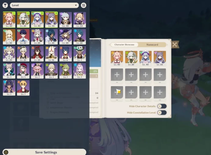ASIA|AR 25|2 Limited +18(*4Character)|Linea,Nahida|Mc FeMale|Low Explore|IF4|TakeMail|Check(GI6032)