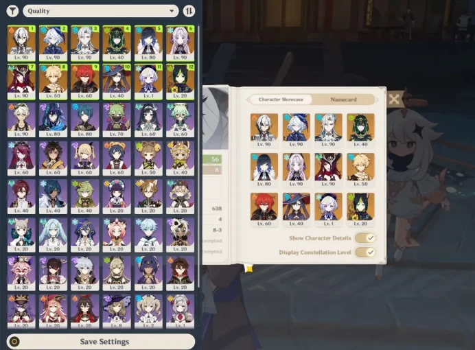 ASIA|AR56|7Limited+3(*5WEP)|ArleccC1+sign,FurinaC2,Neuvilette,Nefer,yelan,Citlali,Chasca|ReoniON|McFeMale|TakeMail|Check(GI6357)