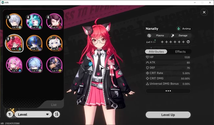GLOBAL EU|HL 3|3 SSR Limited Nanally, Daffodill + Sign, Sakiri|Selector ON|5 SR|Male MC|Log Email|Take Email|(NTE945)