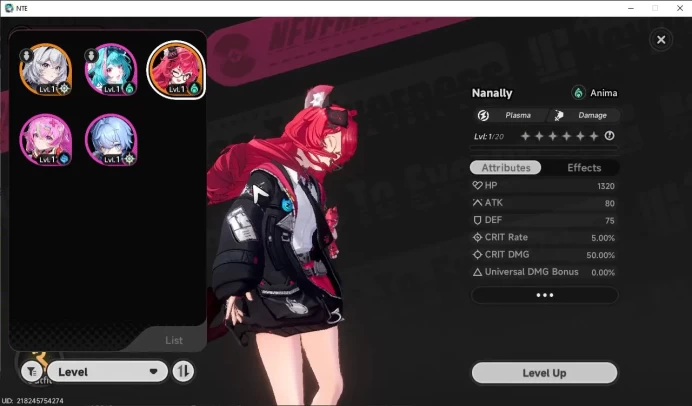 GLOBAL NA|HL 3| 1 SSR Meta Nanally + S-Class Char Box|3 SR [Edgar,Etc]|Selector 43/50 Roll|Female MC|Log Email|Take Email|NTE952