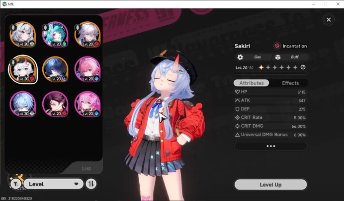 GLOBAL EU|HL 10|3 SSR[Sakiri,Baicang,Daffodill]|5 SR|Underboss Glider|RoverA1+Nanally Skin+Livery|Female MC|Log Email|(NTE956)