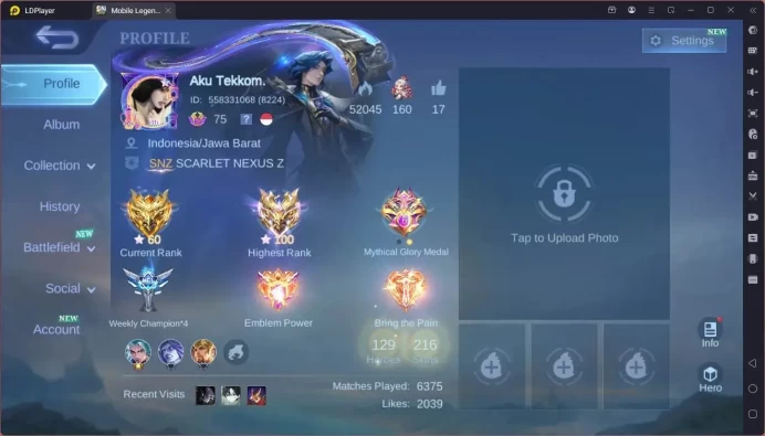 GLOBAL Hero 129 Skin 216|SEASON Floryn|CC Tigreal|ANN Angela|DT Lance+Valir+Ling+Masha|Check SS|Renowned|Expert|ML1881B