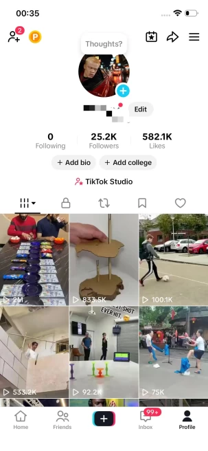 Instanly Delivery/USA Monetized 25K Real Followers+520K Real Likes Account/ Creator Rewards Program Activated/ Full Access