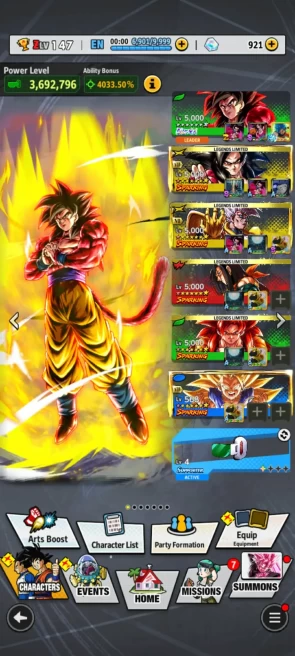 ANDROID+IOS- Team GT+ UL ss4 Goku Full+ LF ss4 Goku 8s+ss4 Gogeta 8s+Super 17 8s+Baby 2 8s+Cell (D197)