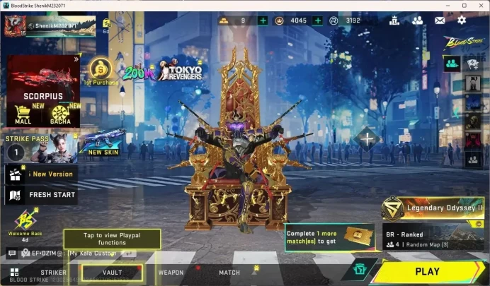Asia | EVO M4A1,2 Eternal Guns (KAG-6, M700), Eternal ZERO Striker | 3 Ultra Guns & 2 Malee|TakeMail Check SS(BS776B)