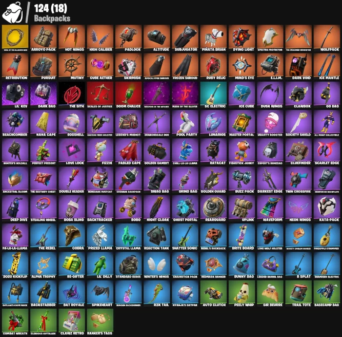 104 skins | OG STW | Vendetta | Calamity | Valeria | Luxe | The Ice King | Hybrid | Vegeta | Singularity | A.I.M. | Blackheart | The Imagined | 