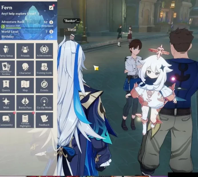 ASIA|AR 52|5Limited +30(*4Character)|NeuvilleteC1,Xilonen,Arelch,Zhongli,Lauma|McFemale|ReuniOn|TakeMail|(GI6380)