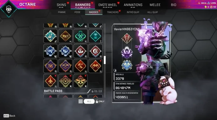 AP437//3 HEIRLOOMS 538 lvl 225 legs Ea app + Psn