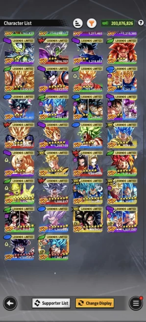 B164-IOS+Android-Team Fusions+GT-9 UL(SS4 Goku+Vegito+Gogeta+Beast)+50 Legends+Good Equipment+Good Zenkai+Goku Uis Full Red Star+SS4 Goku Zenkai