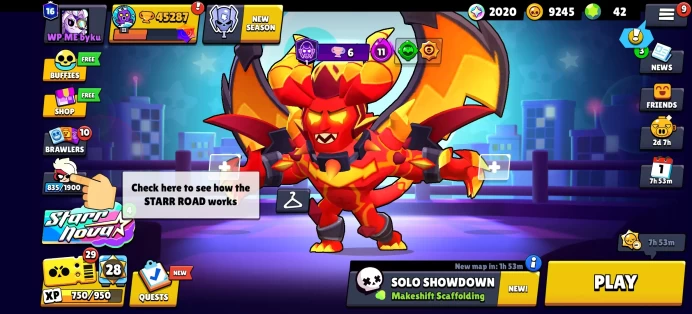[Code A154] Level 195 / 45k Trophy + 191 Skins / Very Cheap