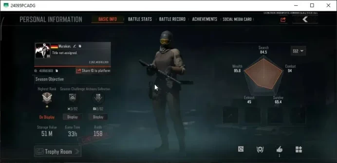 MOBILE|MOBILE Lv30 | SV 51M | CV 46,6M | Battle Machete | QS AKS-74U, Firefly MPX, Grave Mosin|CN Off|Infinite|Check SS(AB3146)