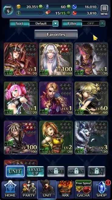 GLOBAL|Rank 9, Top Tier Unit Goddess Lilaha (Max Lvl), Advocate of God Labyrinth, and 6 SSR Arks.|Code Only(LC1241)