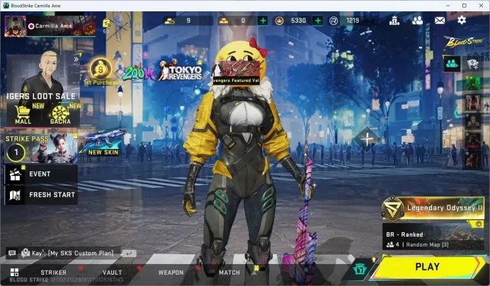ASIA | Collab Ethan Striker | 6 Collab Guns | Limited AR97 | 1 Ultra Gun | 4 Legendary Striker |More Check SS BS784B