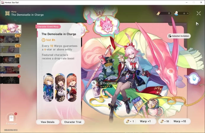ASIA | TL62 | Silver Wolf LV.999,Huohuo,Archer,Jing Yuan,Dan Heng | TakeMail | Check SS HSR465B