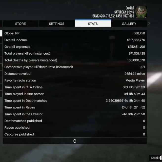GTA4 PS5 Level 759 $264M 4x Fast Run SW & Verify Outfits Frozen KD Unlocks Research Done
