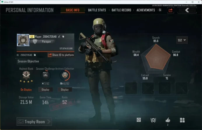MOBILE| LVL 30 | SV 21,5M | CV 18,8M | Squire VSS, Peace Set, MORE SKIN cek SS | TakeMail Check SS(AB384B)