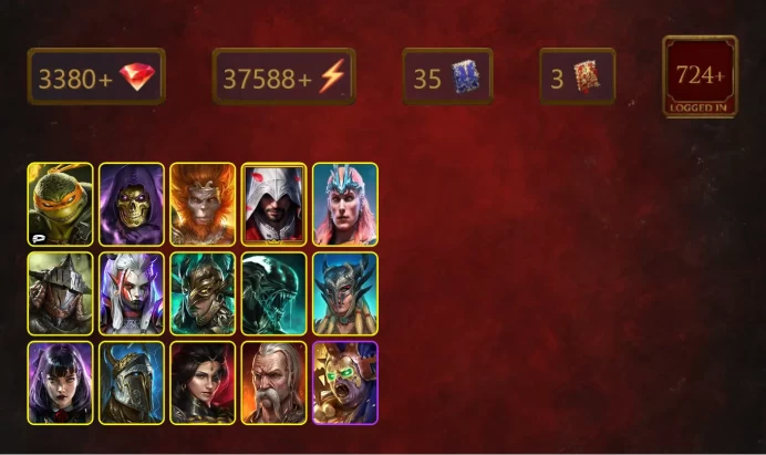 [STARTER]Taras+Storm Herald Hekaton+Michelangelo+Skeletor+Wukong+Ezio Auditore+Loki+Rathalos+Visix+38Epics