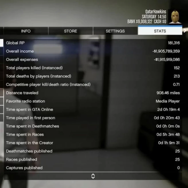 GTA11 PS5 Account Male & Male LvL 1000 & 1002 10M Unlocks Free Name Change