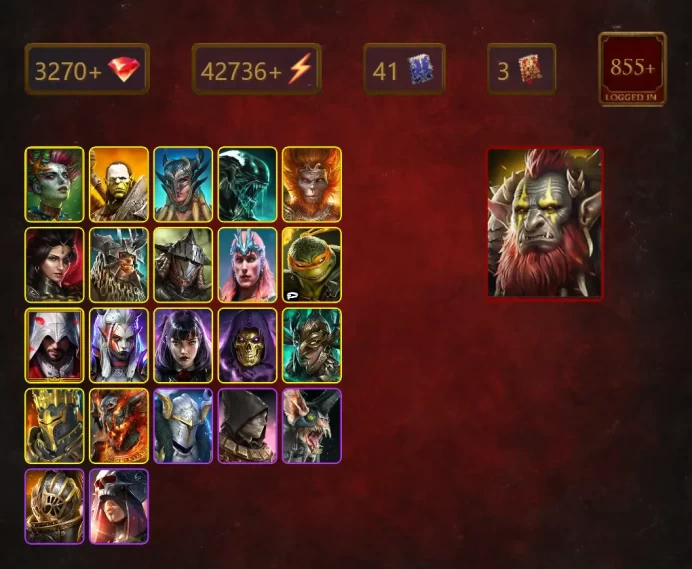 [STARTER]Roshcard+Tekteon Fissureflesh+Gizmak+Morrigaine+Lugan the Steadfast+Artak+Scyl+Xenomorph+Wukong+Adelyn+46Epics