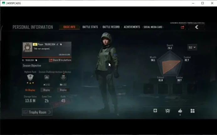 MOBILE|Lv30|SV 13M|CV 11M|GM AK-12,Forest MP5,Abomi Vector 9,Speed SQB M110,SS Deagle|CN ON|Infinite|(AB3153)