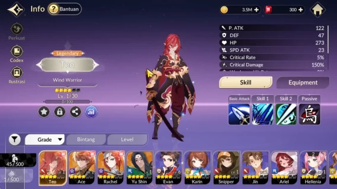 Global|Fresh Starter 4 Legendary(Teo,Ace,Rachel,Yu Shin)3.5M Gold|Log Netmarble|Android&IOS|CHECK SS(SKR753)