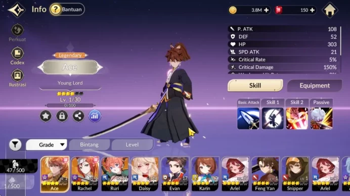 Global|Fresh Starter 4 Legendary(Ace, Rachel, Ruri, Daisy)3.5M Gold|Log Netmarble|Android&IOS|CHECK SS(SKR755)