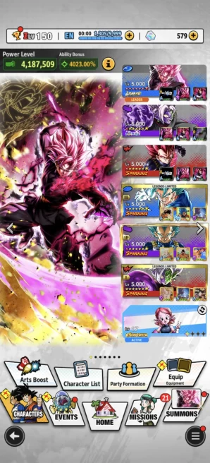 B166-IOS+Android-Meta-Good Team Future-LR Goku Black Full Red Star+UL Zamasu+Good Equipment+LF Zamasu Zenkai+Goku Black Red Star+God SS Vegito