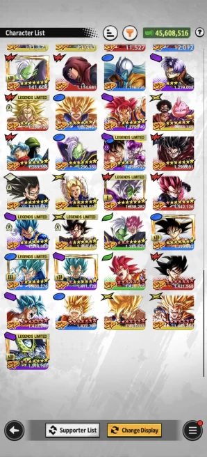 B166-IOS+Android-Meta-Good Team Future-LR Goku Black Full Red Star+UL Zamasu+Good Equipment+LF Zamasu Zenkai+Goku Black Red Star+God SS Vegito