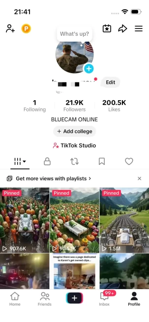 Incredible Value/ USA 21K Real Followers+200K Real Likes/ Live Stream/ AI CONTENT/Full Access